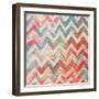 Bright Birch Chevron-Patricia Pinto-Framed Art Print