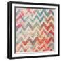 Bright Birch Chevron-Patricia Pinto-Framed Art Print