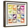 Bright Birds-Jenny Frean-Framed Giclee Print