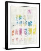 Bright Blocks-Mike Schick-Framed Art Print