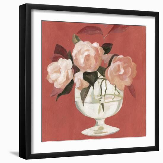 Bright Blooms III-Emma Scarvey-Framed Art Print