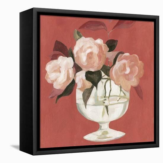 Bright Blooms III-Emma Scarvey-Framed Stretched Canvas