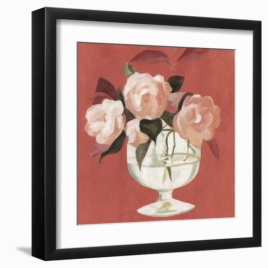 Bright Blooms III-Emma Scarvey-Framed Art Print