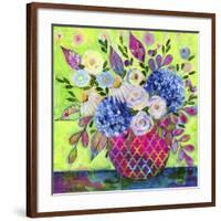 Bright Blooms-Vicki McArdle Art-Framed Giclee Print
