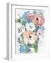 Bright Bouquet 3-Megan Swartz-Framed Art Print