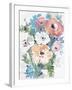 Bright Bouquet 3-Megan Swartz-Framed Art Print