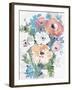 Bright Bouquet 3-Megan Swartz-Framed Art Print