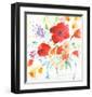 Bright Bouquet-Sheila Golden-Framed Art Print