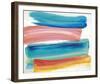 Bright Brush - Wave-Paul Duncan-Framed Giclee Print