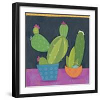 Bright Cactus 1-Holli Conger-Framed Giclee Print