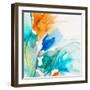 Bright Cerulean I-PI Studio-Framed Art Print