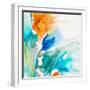 Bright Cerulean I-PI Studio-Framed Art Print