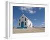 Bright Church at Sandy Beach, Pedro Da Sal, Sal, Cape Verde, Africa-Michael Runkel-Framed Photographic Print