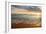 Bright Cloudy Sunset in the Calm Ocean-Givaga-Framed Photographic Print