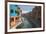 Bright Colored Homes Along the Canal, Burano, Italy-Terry Eggers-Framed Photographic Print