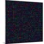 Bright Colorful Dots on a Dark Background-Leone_V-Mounted Art Print