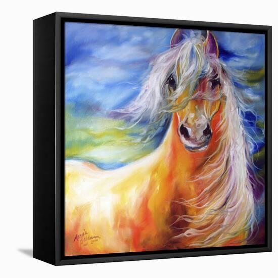 Bright Day Equine-Marcia Baldwin-Framed Stretched Canvas