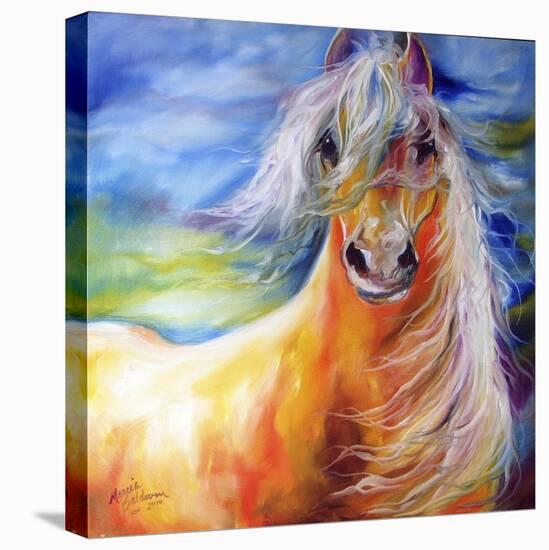 Bright Day Equine-Marcia Baldwin-Stretched Canvas