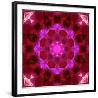 Bright Energetic Mandala Ornament from Flowers-Alaya Gadeh-Framed Photographic Print