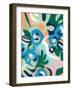 Bright Floral Dance I-June Vess-Framed Art Print