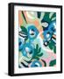 Bright Floral Dance I-June Vess-Framed Art Print
