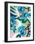 Bright Floral Dance II-June Vess-Framed Art Print