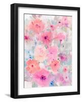 Bright Floral Design  I-Tim OToole-Framed Art Print