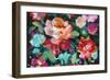 Bright Floral Medley Crop-Danhui Nai-Framed Art Print