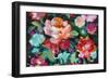 Bright Floral Medley Crop-Danhui Nai-Framed Art Print