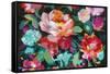 Bright Floral Medley Crop-Danhui Nai-Framed Stretched Canvas