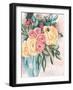 Bright Florals 3-Leah Noel Art-Framed Art Print