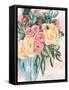 Bright Florals 3-Leah Noel Art-Framed Stretched Canvas