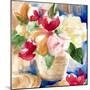 Bright Flower Basket-Lanie Loreth-Mounted Art Print