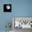 Bright Full Moon in a Black Night Sky-Janis Miglavs-Stretched Canvas displayed on a wall