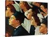 Bright Future Ahead-Norman Rockwell-Stretched Canvas