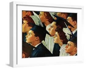 Bright Future Ahead-Norman Rockwell-Framed Giclee Print