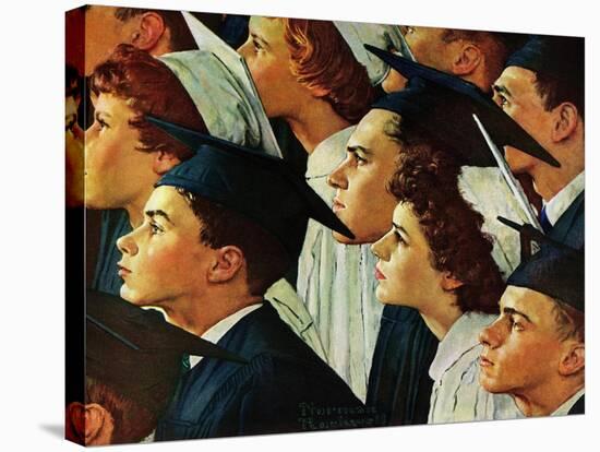 Bright Future Ahead-Norman Rockwell-Stretched Canvas