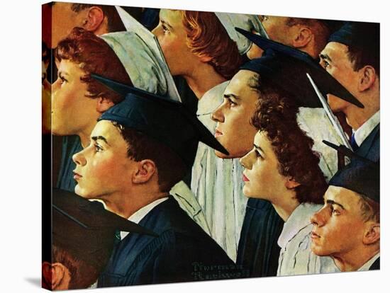 Bright Future Ahead-Norman Rockwell-Stretched Canvas