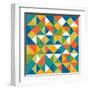 Bright Geometrics I-N. Harbick-Framed Art Print
