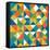 Bright Geometrics I-N. Harbick-Framed Stretched Canvas