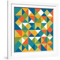 Bright Geometrics I-N. Harbick-Framed Art Print