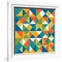 Bright Geometrics I-N. Harbick-Framed Art Print