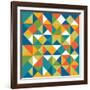 Bright Geometrics I-N. Harbick-Framed Art Print