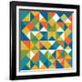 Bright Geometrics I-N. Harbick-Framed Art Print