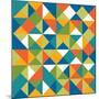 Bright Geometrics I-N. Harbick-Mounted Art Print