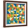 Bright Geometrics I-N. Harbick-Framed Art Print