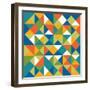 Bright Geometrics I-N. Harbick-Framed Art Print