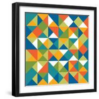 Bright Geometrics I-N. Harbick-Framed Art Print