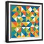 Bright Geometrics I-N. Harbick-Framed Art Print