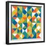 Bright Geometrics II-N. Harbick-Framed Art Print